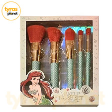 Disney Princess ARIEL - The Little Mermaid - Makeup Brush Set Collection - NIB