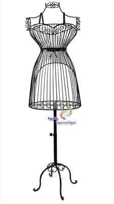 Eisen Und Draht Schaufenster Mannequin, Metall Schaufensterpuppe Weibliche Nahen Mannequin Naherin Buste Display Stand 140 160 Cm 83158367