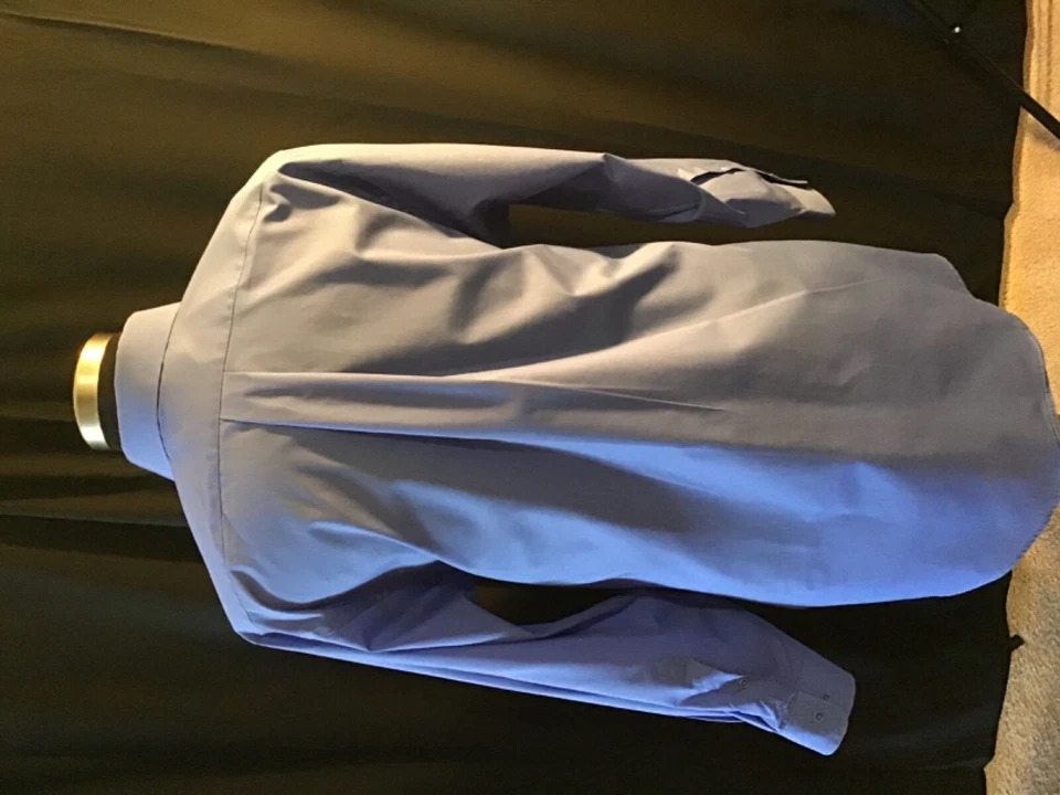 Bill Blass,尺寸,17,32-33,蓝色,翻领,连衣裙/休闲衬衫 — 第 4/4 张图片