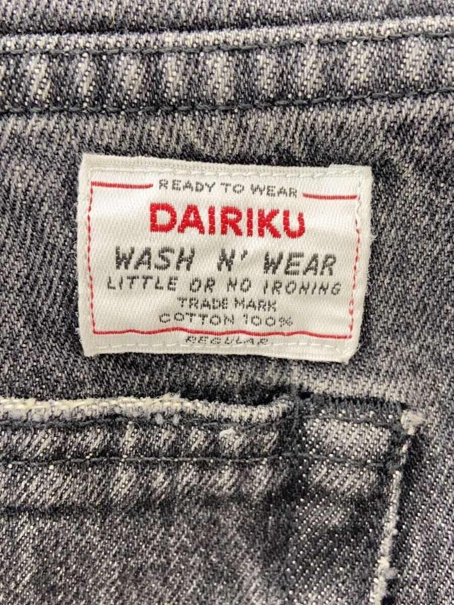 パンツ DAIRIKU STRAIGHTLEG 22SS 29inch DAIRIKU Straight Pants Cotton Black Plain 22ss D-7 Used | eBay