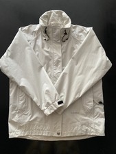 Schoffel Venturi White Windbreaker Jacket Ladies Sz 8