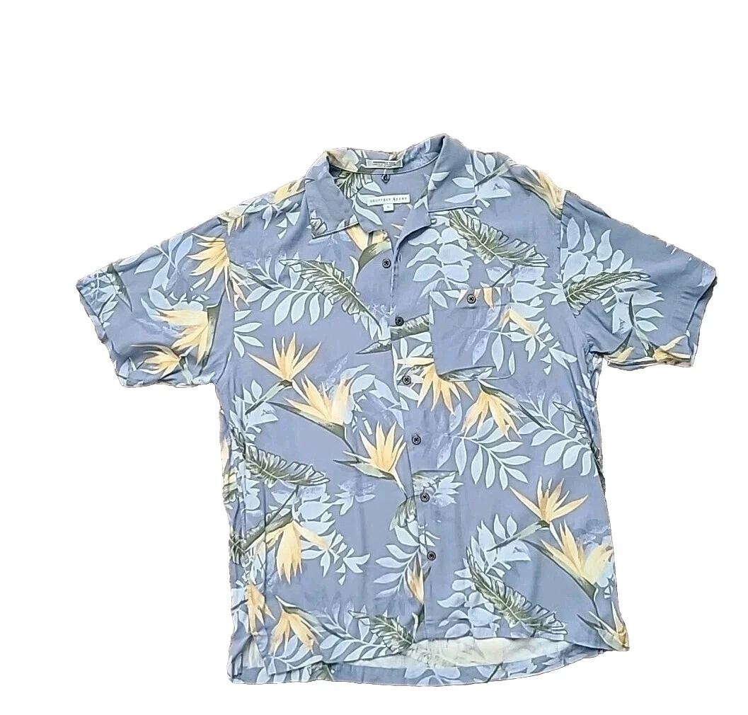 Botón Informal Floreado Geoffrey Beene-Down Shirts for Men