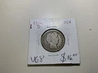 1914-D United States Barber Quarter 25c