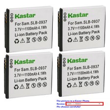 Kastar Replacement Battery Pack for SLB-0937  Samsung Digimax L830 L735 L730