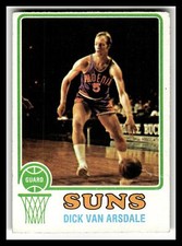 1973-74 Topps #25 Dick Van Arsdale