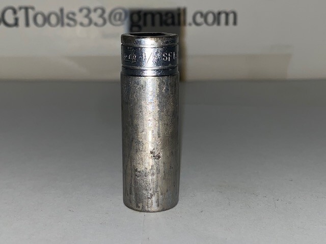 Snap-On SF161 3/8" Drive 12-Point SAE 1/2" Flank Drive® Deep Socket