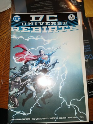 DC Universe Rebirth 2016 #1A (NM/NM+ or 9.4/9.6) - 1st Print - Sold Out ...
