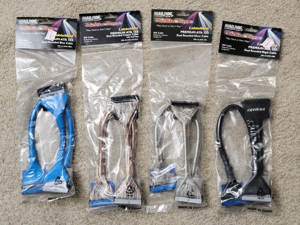 Mad Dog Premium ROUNDED ATA133 IDE/EIDE cable NEW IN PACKAGE - Image 3 of 4