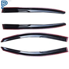 For 2013-2017 Honda Accord 4PCS Window Vent Visor Sun Rain Deflector Guard Set