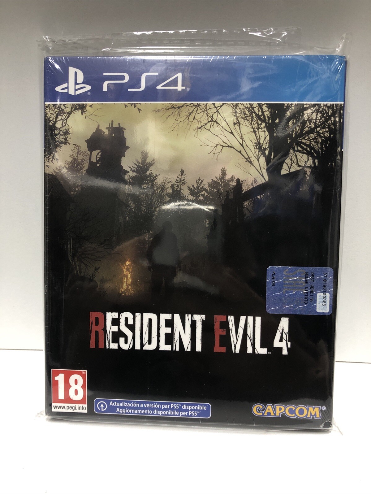 🇮🇹 RESIDENT EVIL 4 REMAKE LMT. EDITION STEELBOOK PAL IT🇮🇹 SONY PS4 Nuovo