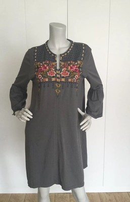 johnny was flare sleeve tunic dress