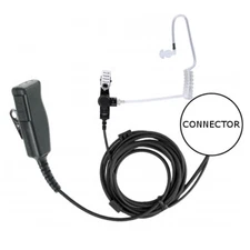 2-Wire Surveillance Earpiece for Motorola APX XPR TRBO Two Way Radios