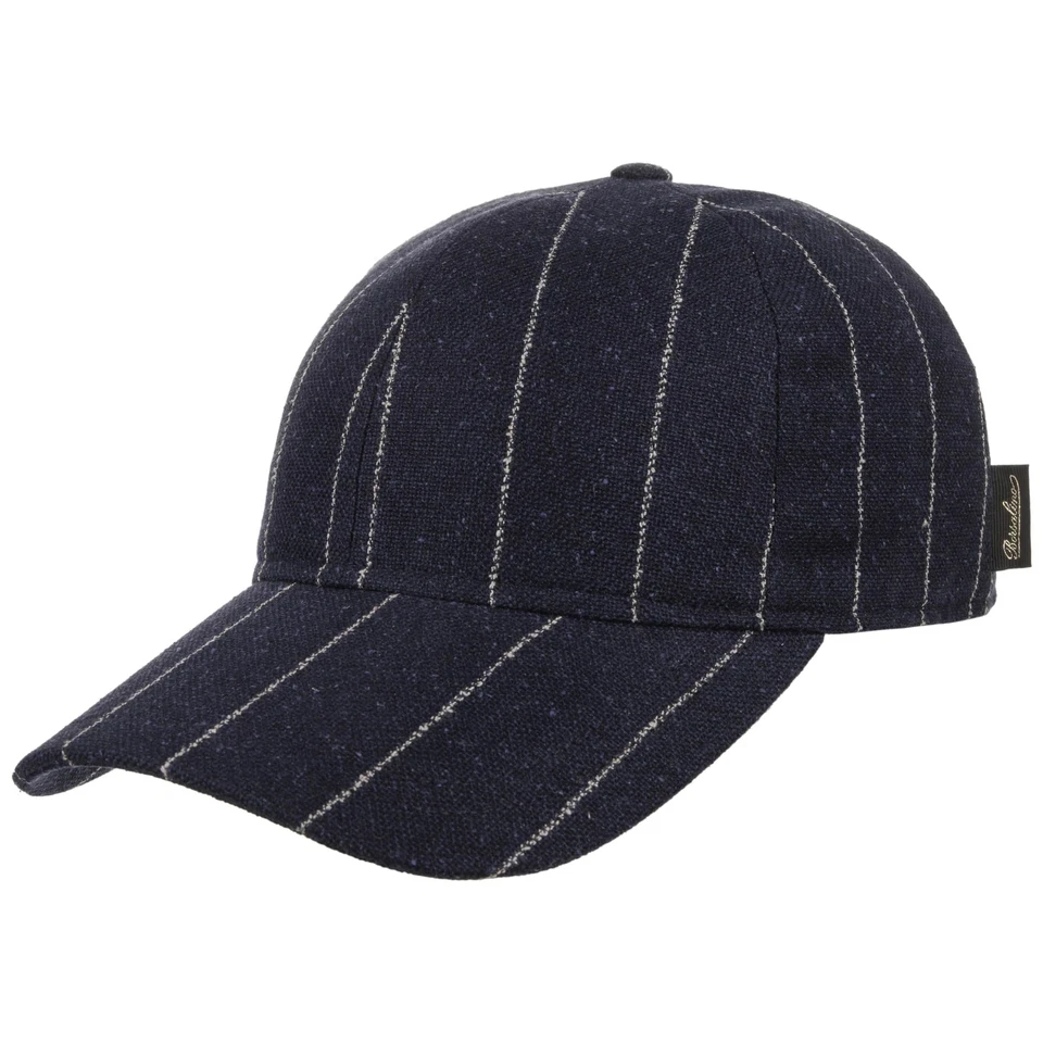 BORSALINO Hiker Twotone Stripe Cap Basecap Baseballcap Sommercap Caps - Bild 1 von 1