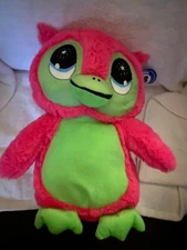 A&A Global Industries OWL plush colorful  2023 Bright pink & Lime Green
