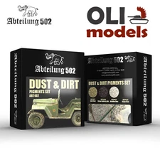 DUST & DIRT Weathering Pigments Set 4x20ml - Abteilung 502 ABT-402