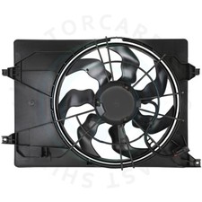 Radiator Condenser Cooling Fan Assembly For 2016-2020 Kia Sorento 3.3L 2.4L