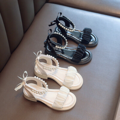 Wedding Girls Sandals Kids Party Formal Dress Beach Non Slip