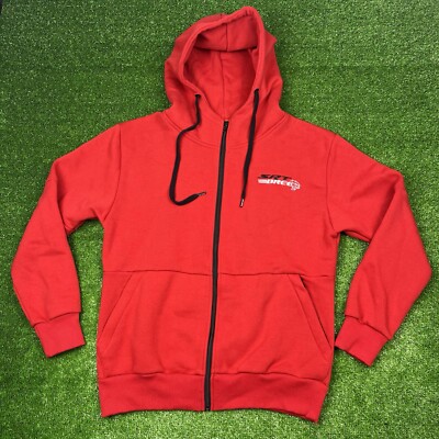 SRT Bree Dodge Hellcat Limited Edition Red Full Zip Hoodie Sweatshirt Size Large