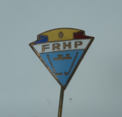 Rare Ancien Métal émail Lavalier Bâton Épingle Insigne SVEMO Suède