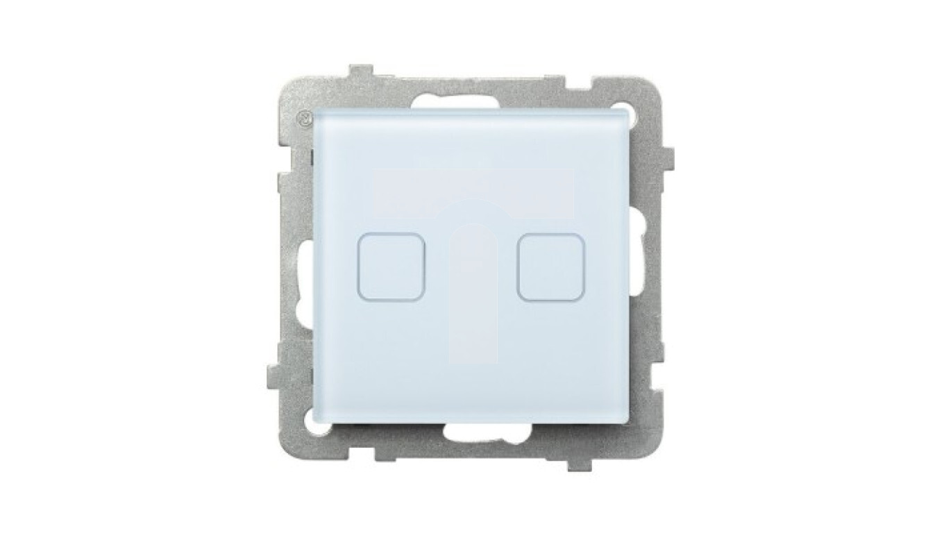 SONATA TOUCH Double stair/double cross touch switch with backlight WHITE  /T2UK