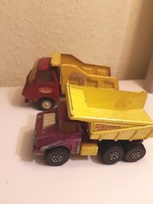 Tonka Kipplaster 70er Tin Toy Dump Truck + Matchbox K-4 Big Tipper Metall 2 Teil