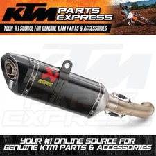 NEW OEM KTM AKRAPOVIC SLIP ON LINE EXHAUST 250 390 RC DUKE 2017-2022 93505999000