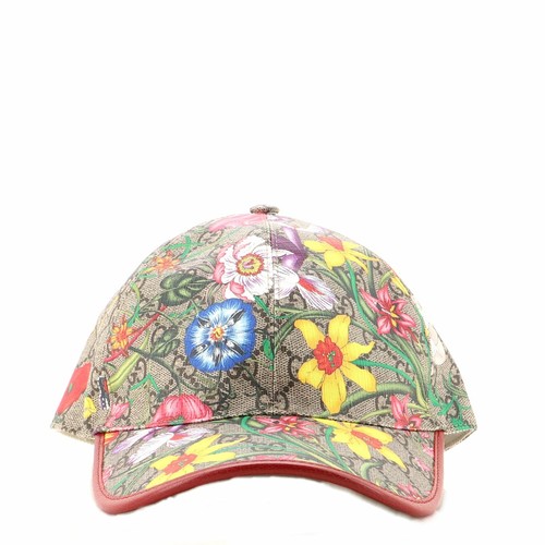 Gucci Baseball Cap Flora GG Coated 