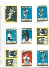 1988 OPC Stickers/Cards - Hall of Famers - Pick 1! - Boggs, Gwynn, Schmidt, etc.