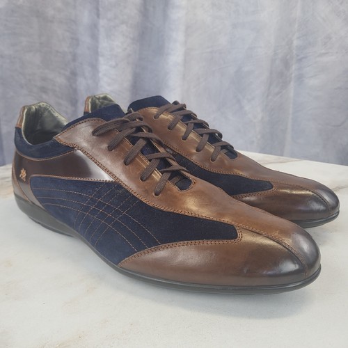 Mezlan VEGA Oxford Sneakers Men's 13 M Blue/Brown
