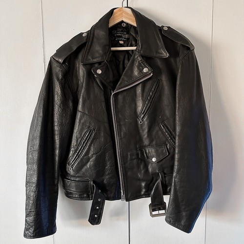 Schott NYC One Star Perfecto® Leather Motorcycle Jacket STYLE: 613