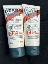 Duke Cannon Big Bourbon Beard Wash Buffalo Trace 6 Oz New  2 pc      