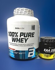 (29,91€/kg) BioTech USA 100% Pure Whey Protein 2270g+Bonus Biotech EAA Zero350g