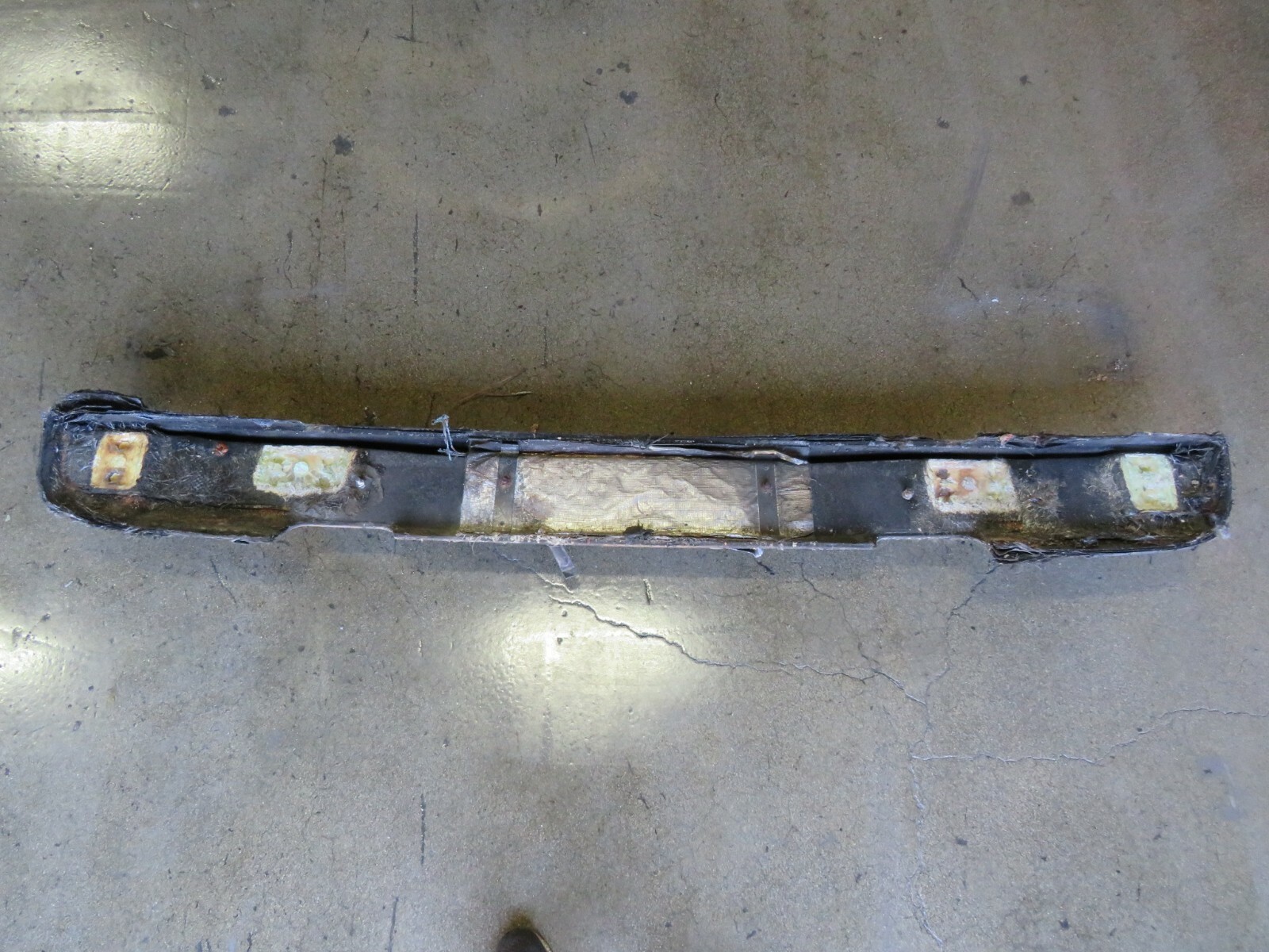 Ferrari Testarossa, Rear Bumper, Burn Damage, Used, P/N  61532200