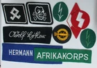 10 1940s PATCH KING Repro GERMAN MILITARY PATCHES Made during WW2 for Collectors
