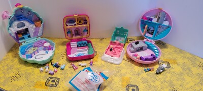  Lot of Vintage 2000s Polly Pocket Dolls Figures Accessories Sets Most Complete