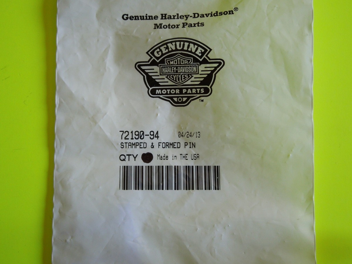 2 NOS OEM Harley Davidson Stamped and Forged Pins P/N 72190-94 | eBay
