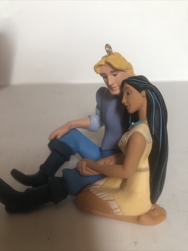 Hallmark Disney Ornament Pocahontas und Captain John Smith Weihnachten Urlaub - Bild 3 von 12