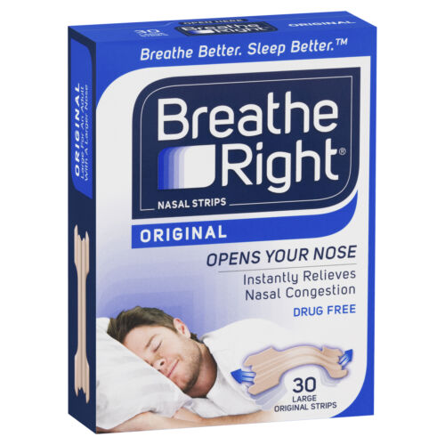 Breathe Right Strips Tan Lge 30Pk - Picture 1 of 3