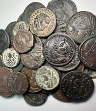 Genuine High Quality 2nd-5th Century Roman Coins Fine-Extra fine Grade