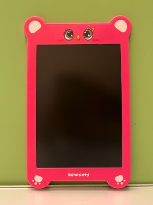 Cute Pink Bird 8.5'' LCD Drawing Writing Tablet Doodle Board Kids Notepad w/ Pen