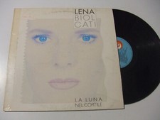 Lena Biolcati ‎– La Luna Nel Cortile - Disco Vinile 33 Giri LP Album ITALIA 1989
