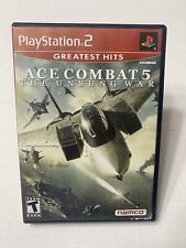 Ace Combat 5 The Unsung War (PlayStation 2 2004) PS2 Minor Scratches, Tested.