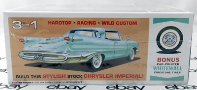 1:25 Scale 1959 Chrysler Imperial Hardtop Plastic Model Kit - AMT