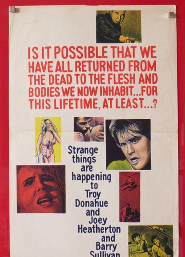 MY BLOOD RUNS COLD ORIGINAL 1965 DAYBILL CINEMA MOVIE POSTER Troy Donahue 60's - Picture 2 of 7