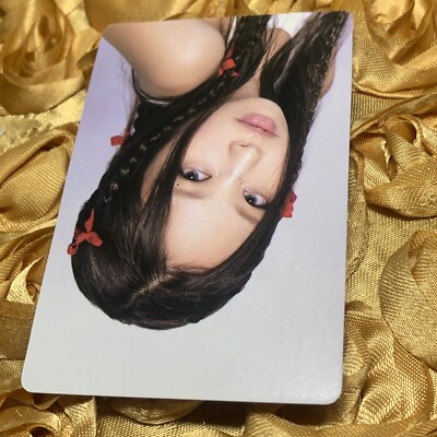 Jennie Blackpink Born Pink BLACK Edition Photocard, Fan Art Red