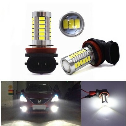 Ampoules LED H11 antibrouillard pour Renault Duster Megane Fluence Koleos Kangoo - Photo 1/1