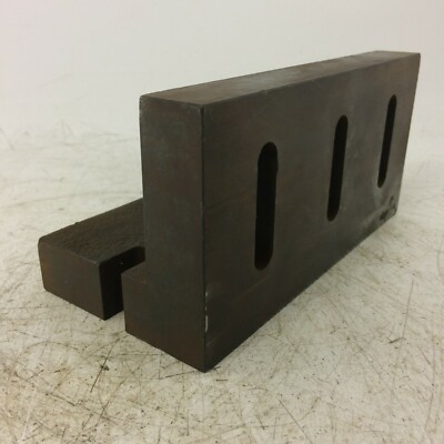 90 Grad Schwerlast geschlitzte Winkelplatte 8'' x 4'' x 4'' x 1 1/8'' dick