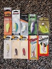 Bomber Bandit Cotton Cordell Kastmaster Mepps Needlefish Fishing Lures Lot of 10