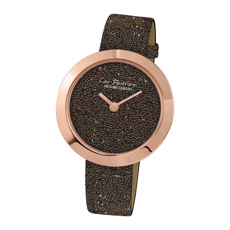 JACQUES LEMANS LA PASSION  LP-124C DAMEN UHR ARMBANDUHR SWAROVSKI ROSÉGOLD *NEU* - Bild 1 von 1