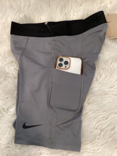 NIKE PRO DRI-FIT FITNESS SHORTS OBSIDIAN TIGHTS FB7958 FB7963 6”-9” inseam $30 - Picture 23 of 31